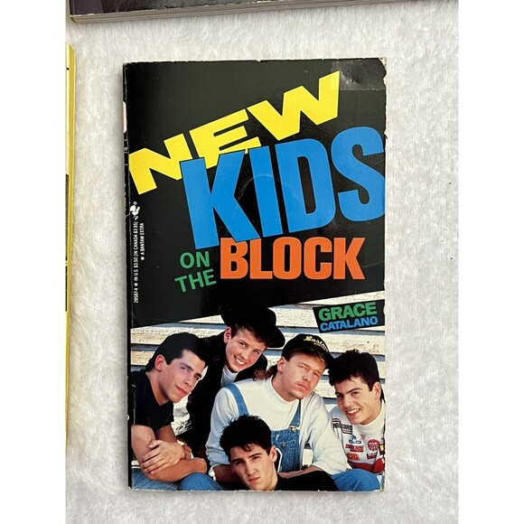 New Kids On The Block Books Magazine Comic NKOTB Lot Pictures Collectable VTG - Picture 8 of 9
